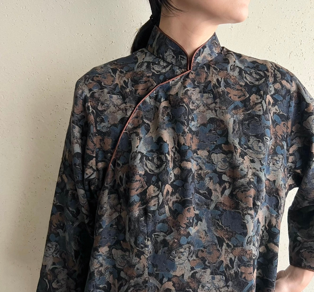 80s Asian Design Dress