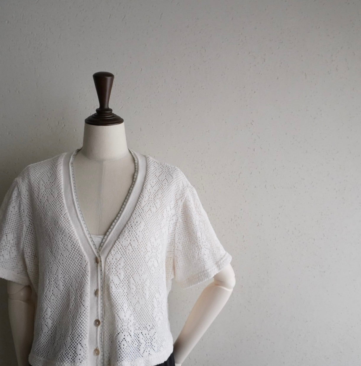 90s Design Top Cardigan