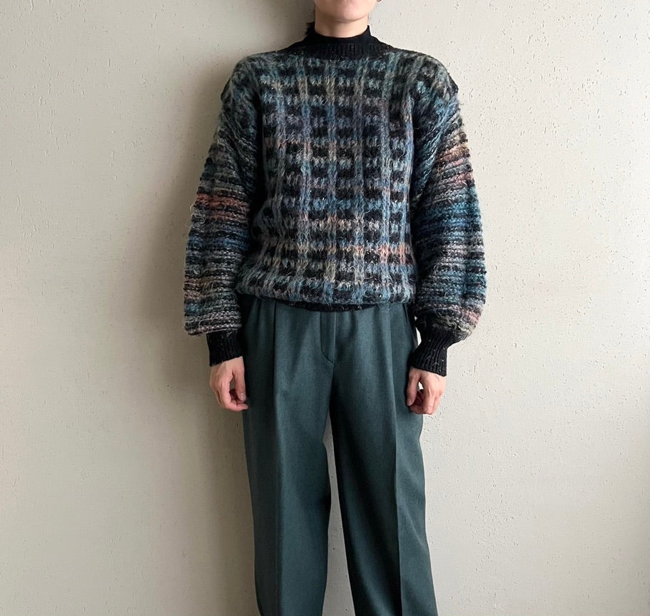 80s Mohair Mix Knit Made in Italy