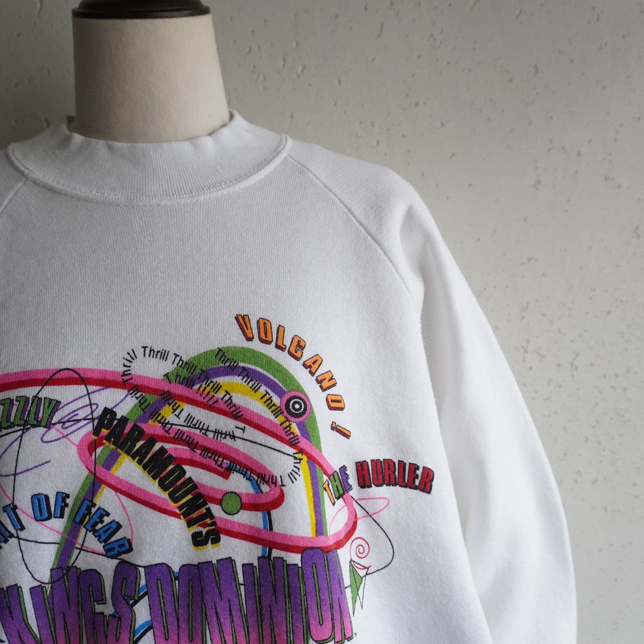 90s Printed Sweater Made in USA
