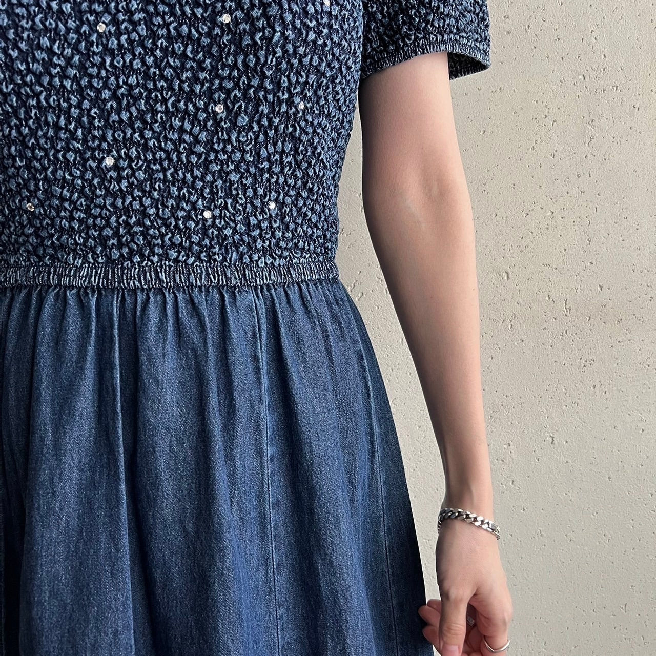 90s Denim Dress Made in USA