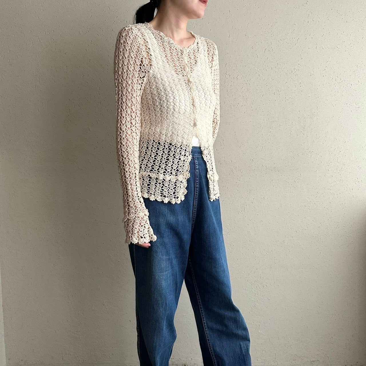 90s Crochet Top