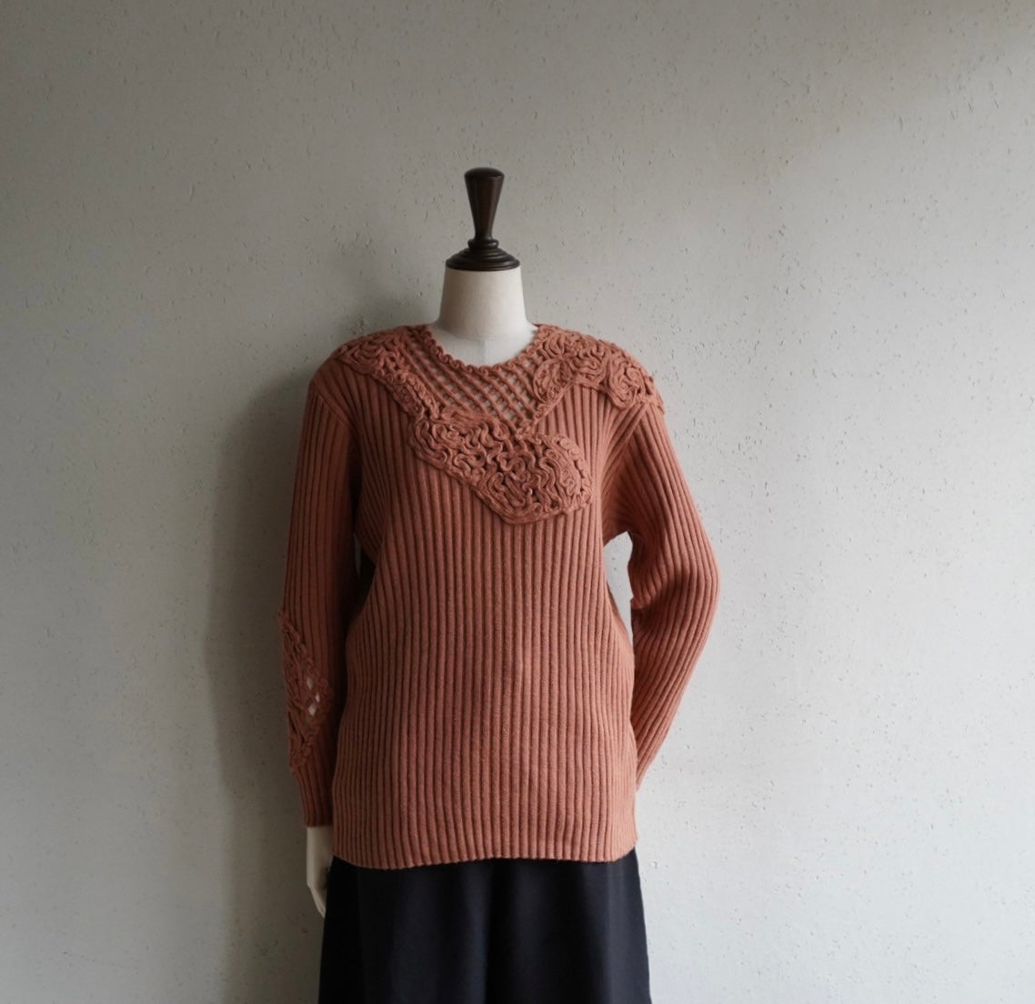 80s "Sensazioni" Ribbed Top Made in Italy