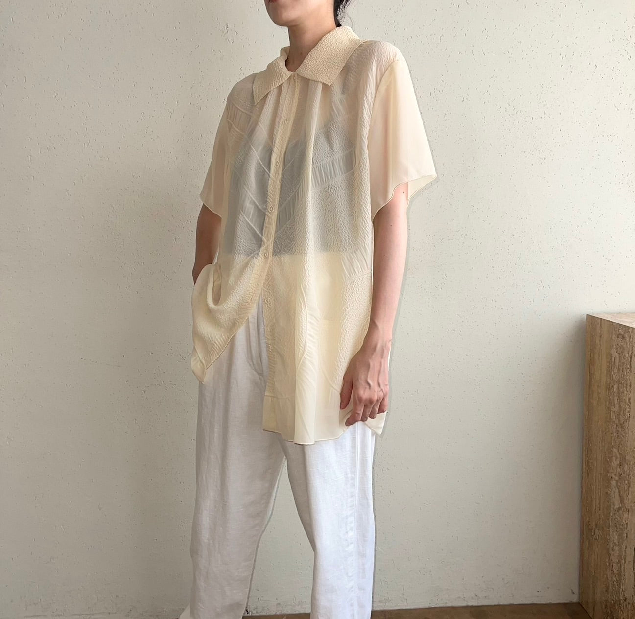 90s Sheer Shirt