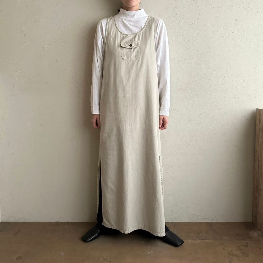 90s Ivory Sleeveless Dress