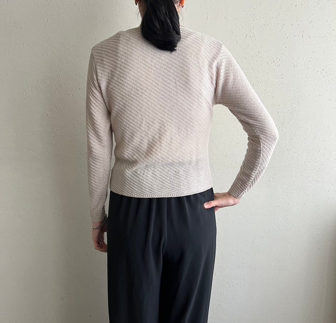 90s "J.CREW" Knit Cardigan Made in USA