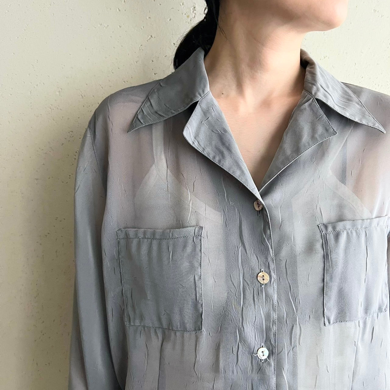 90s EURO Sheer Shirt