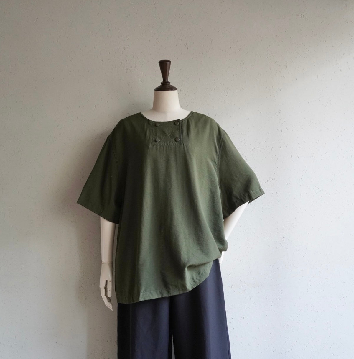 90s Khaki Blouse