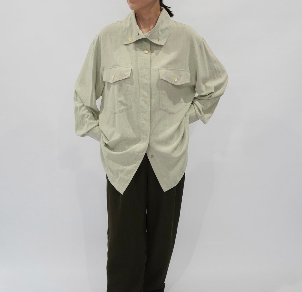80s Design Blouse Made in Switzerland