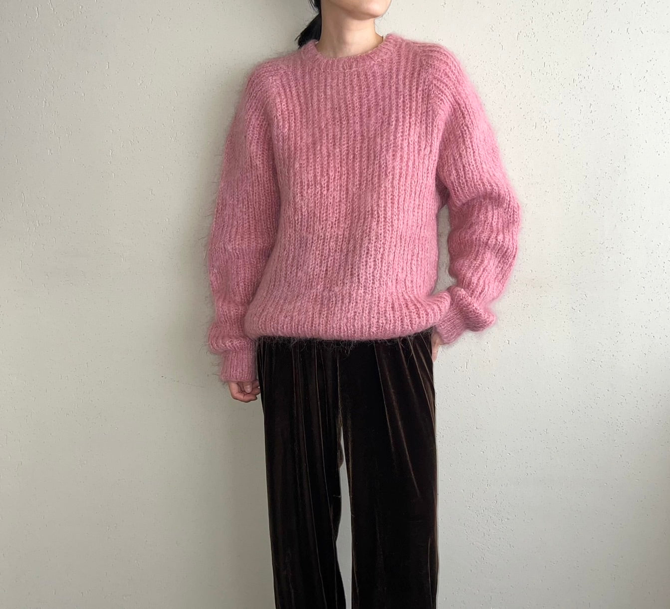 80s Pink Knit