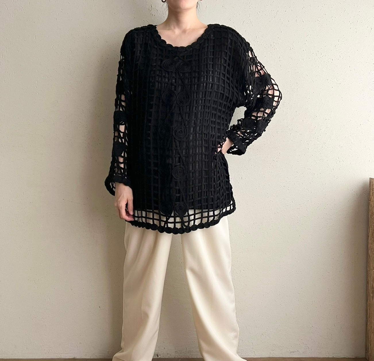 Black Design Top