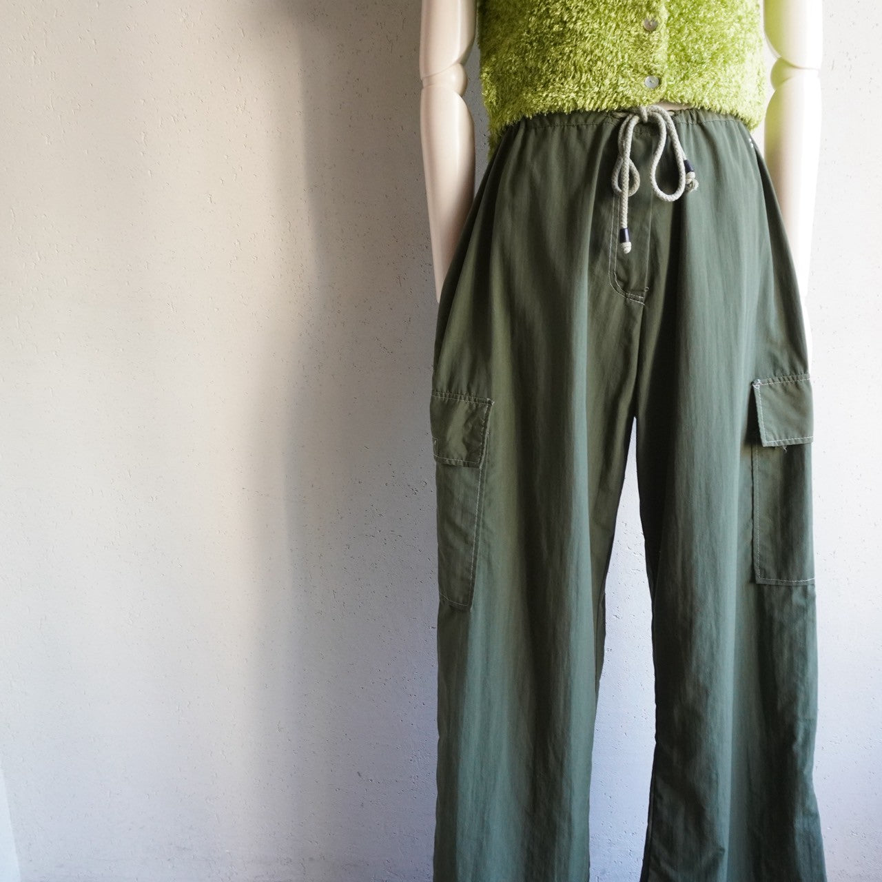 90s Nylon Design Pants