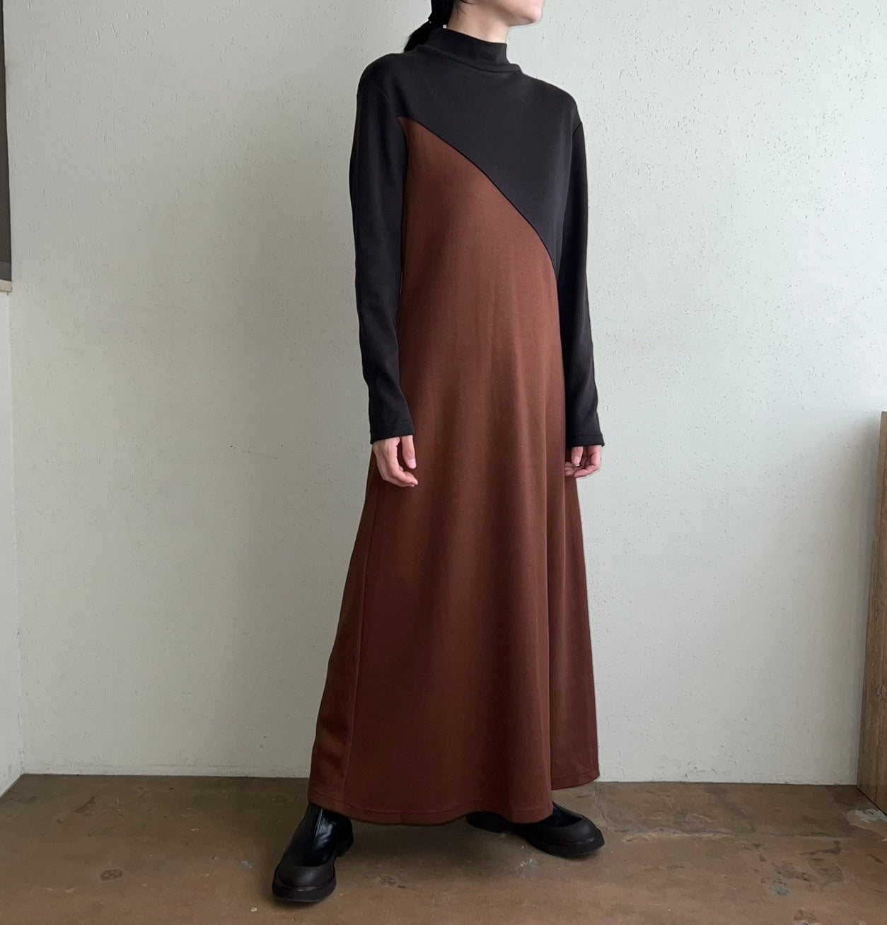 90s Two-Tone Dress