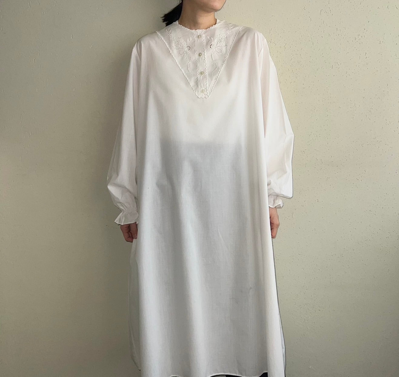 70s Embroidery Dress