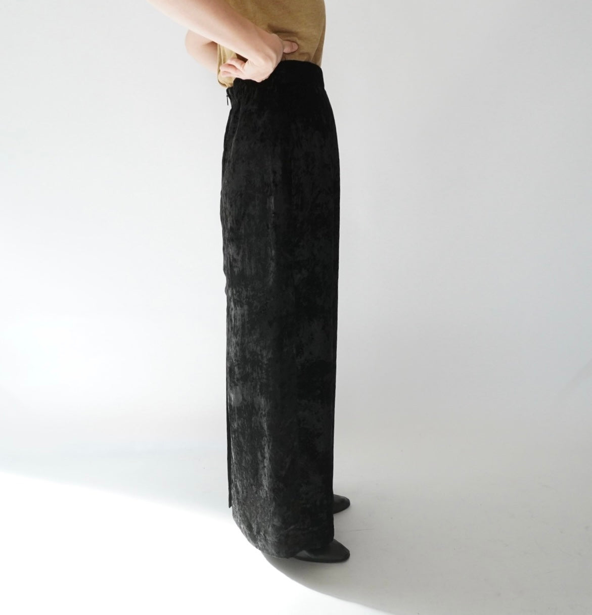 80s Velour Maxi Skirt
