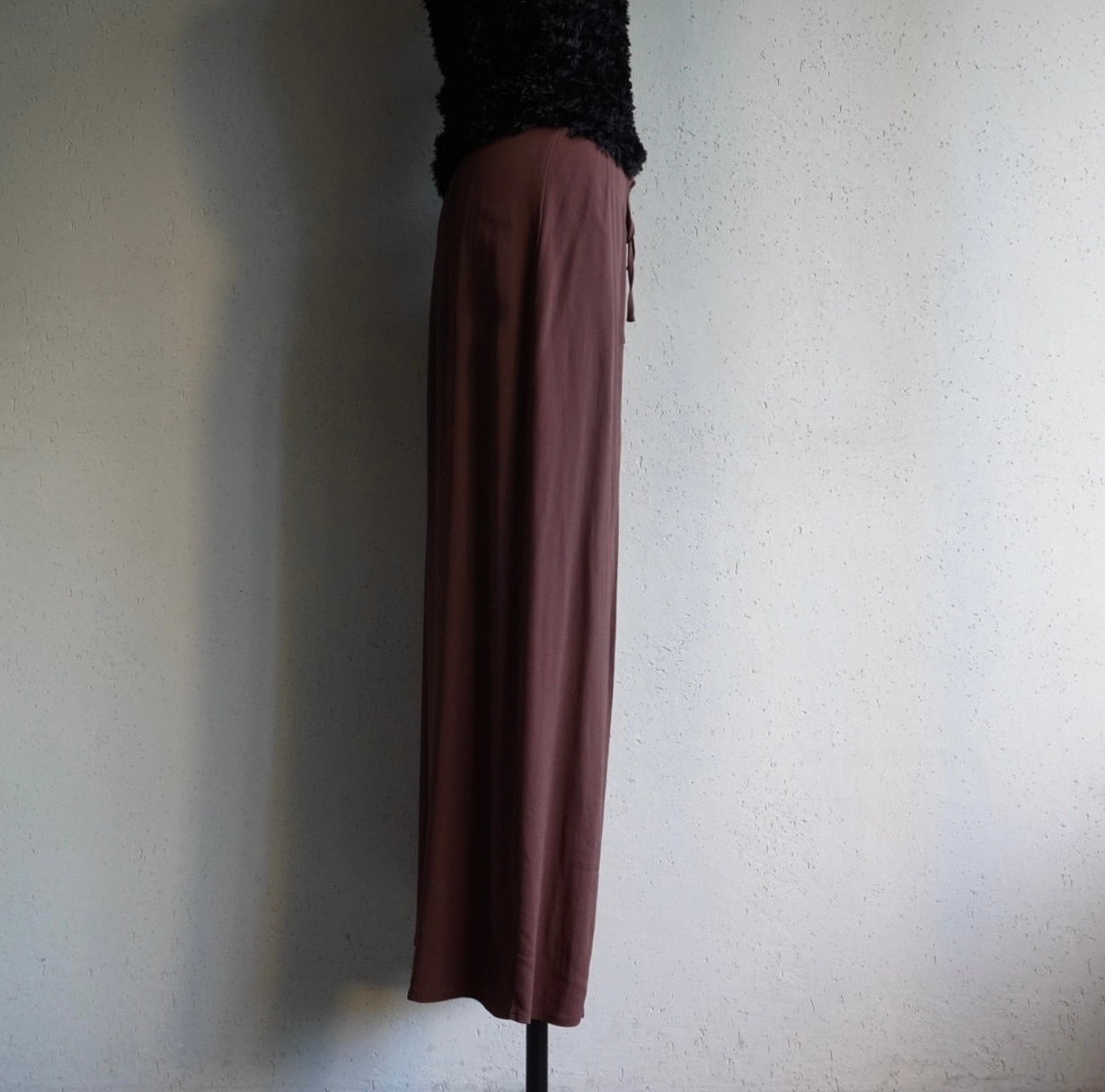 90s Brown Wide Pants