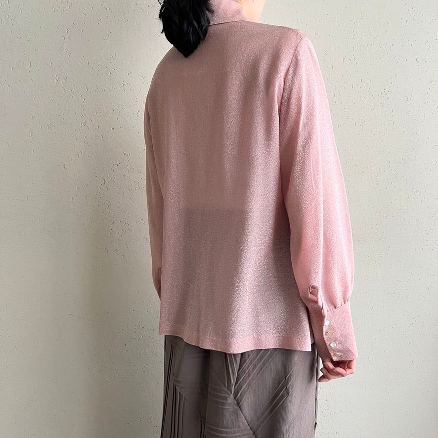 70s Glitter Pink Shirt
