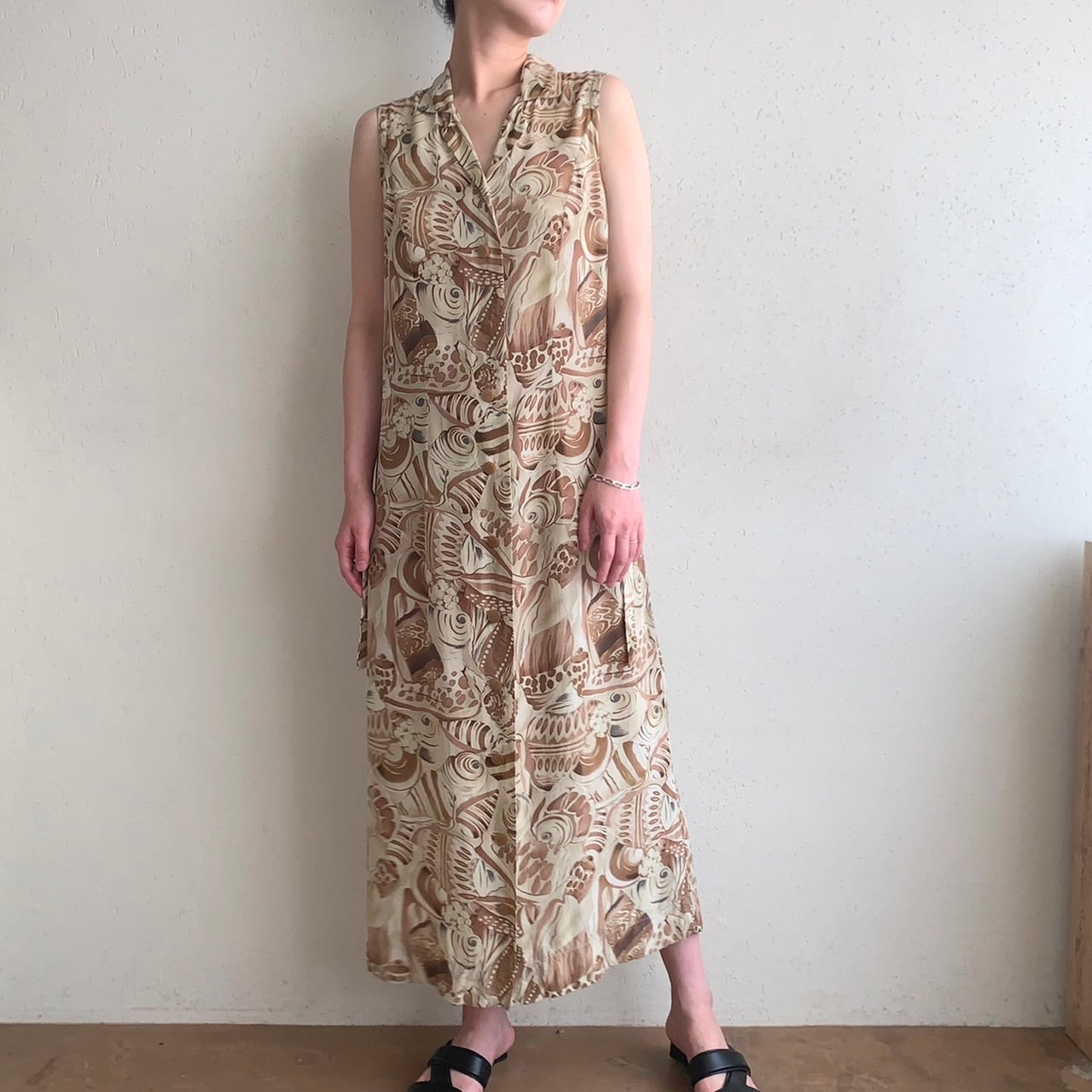 90s Printed Dress