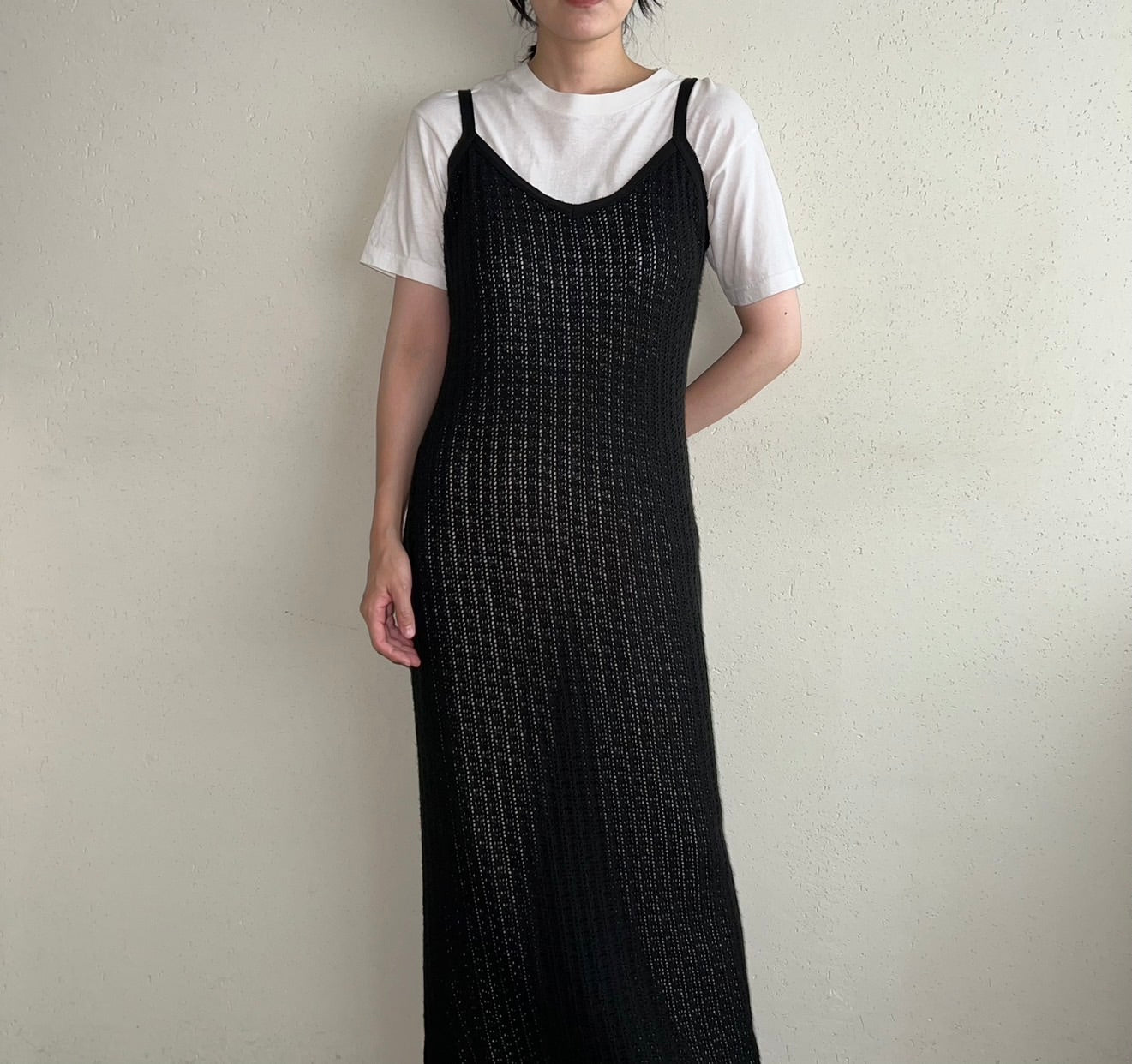 90s EURO Crochet Dress