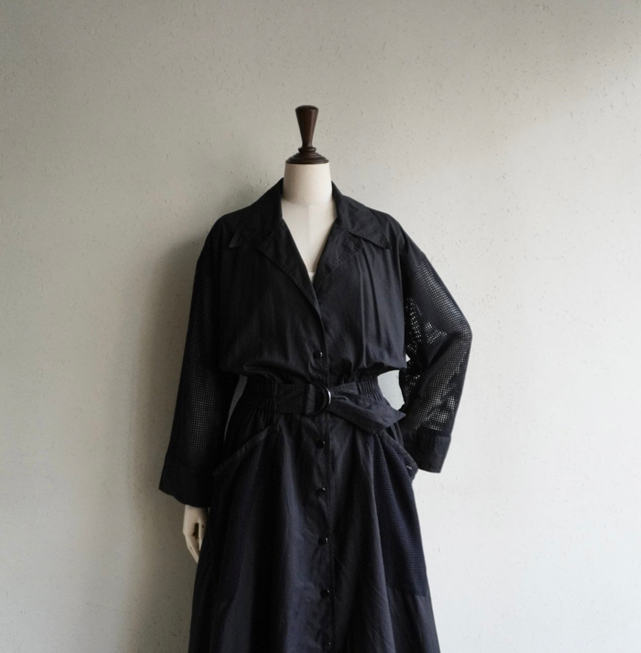 80s Mesh Dress Made in USA