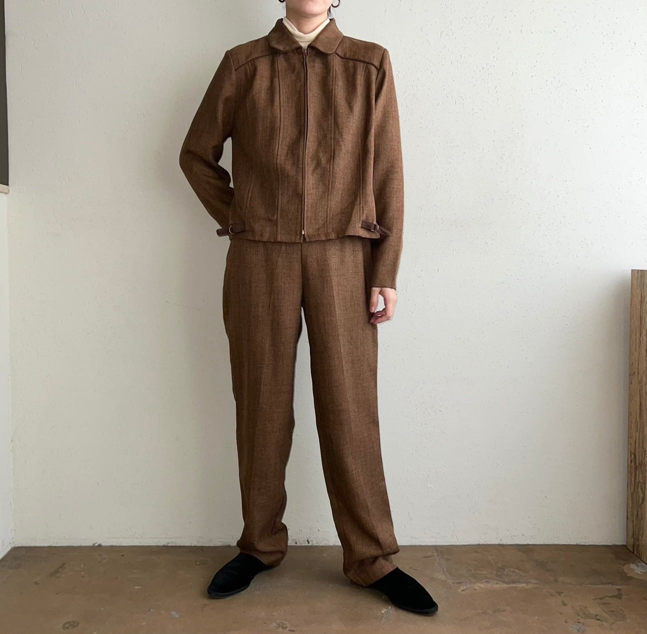 90s Zipped Two-Piece