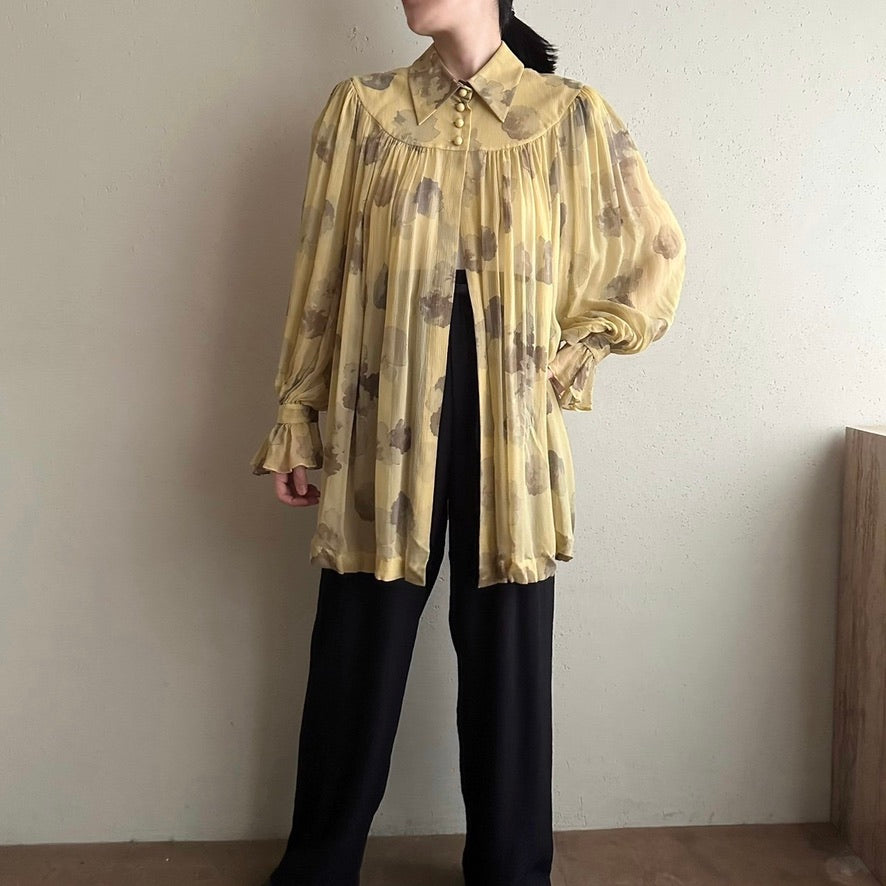 ”Christian Dior” Printed Blouse