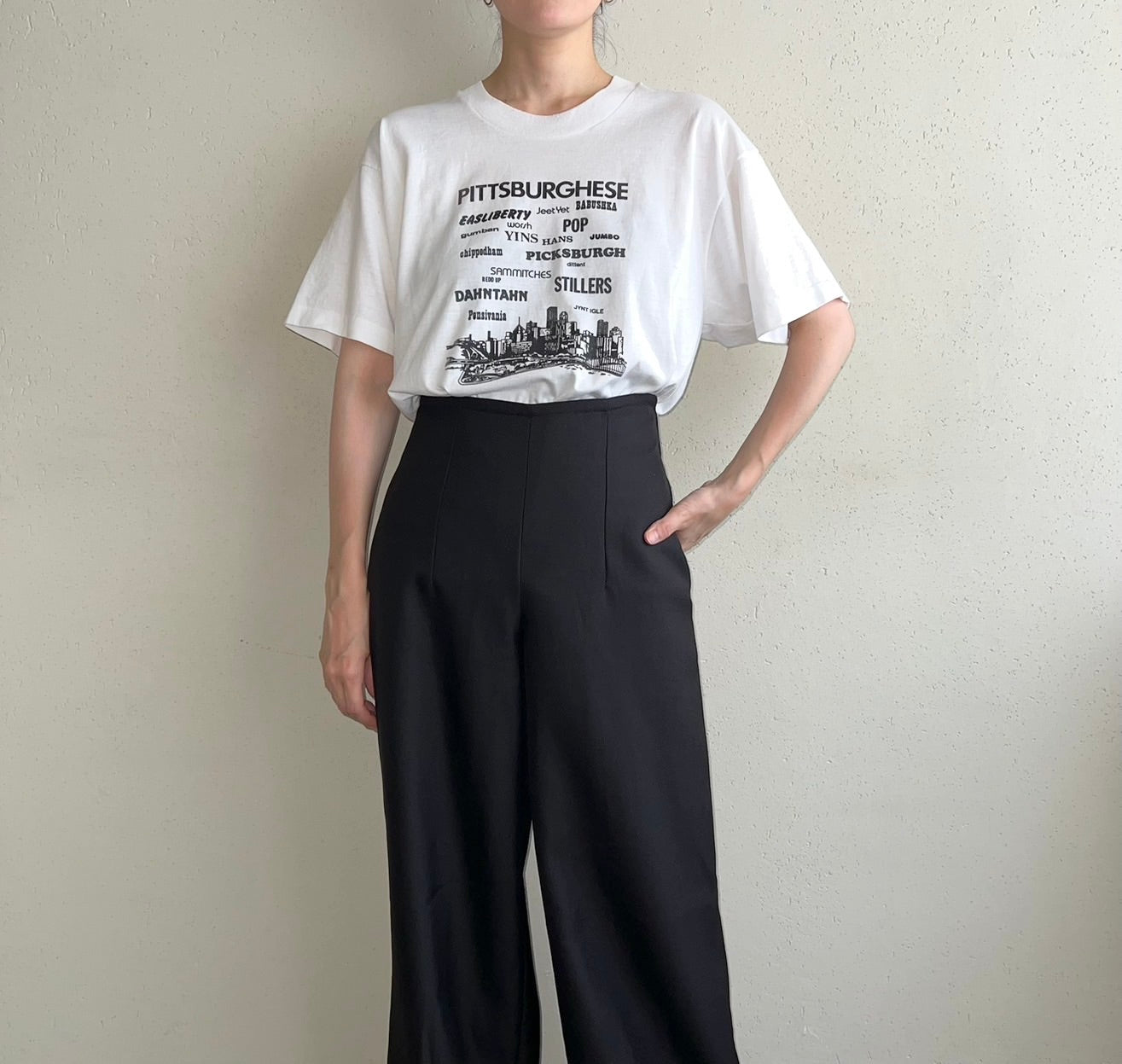 90s Printed T-shirt Made in USA