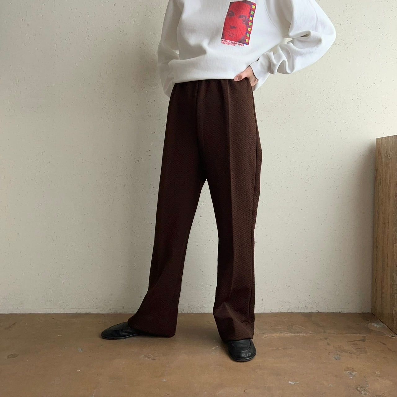 80s Brown pants