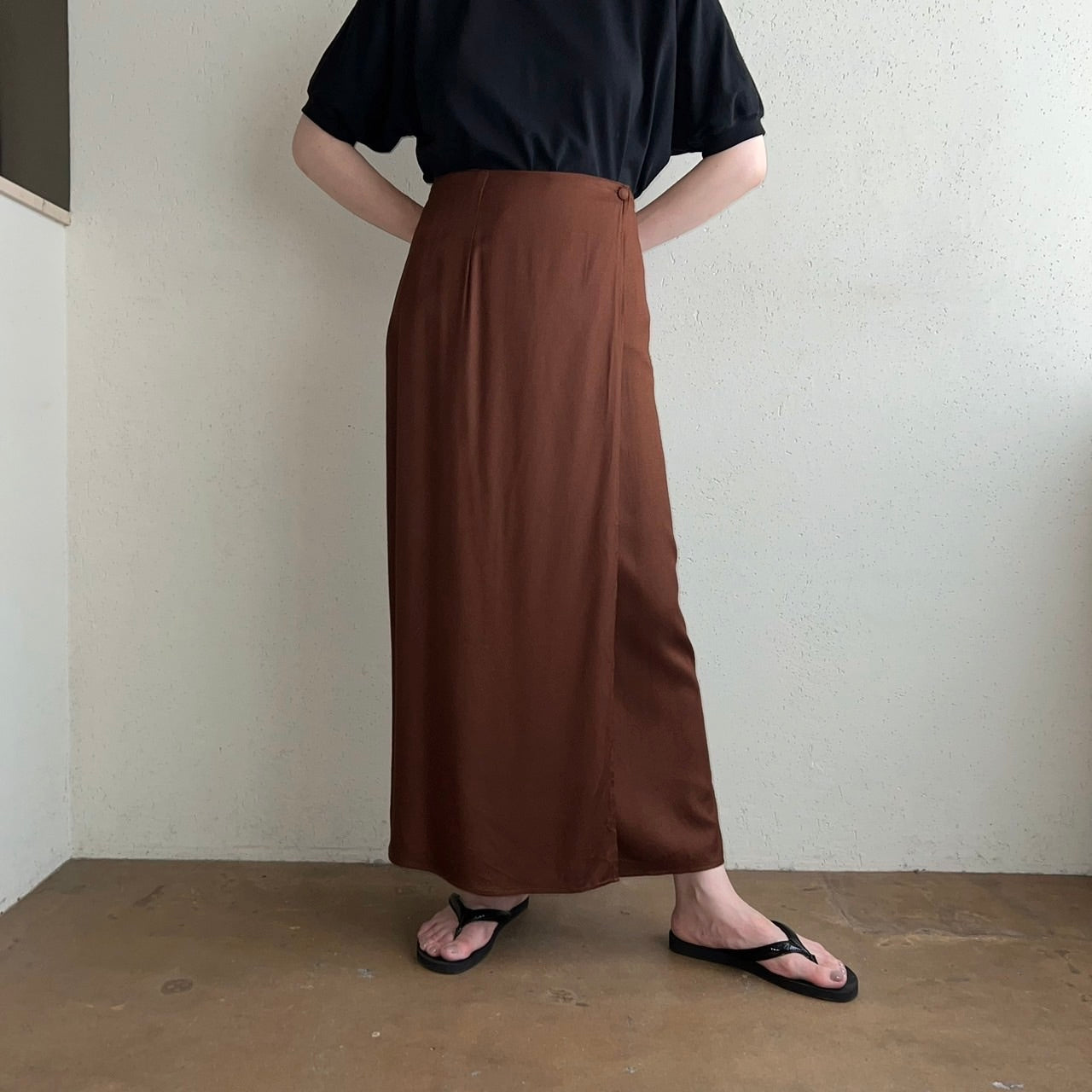 90s Rayon Skirt