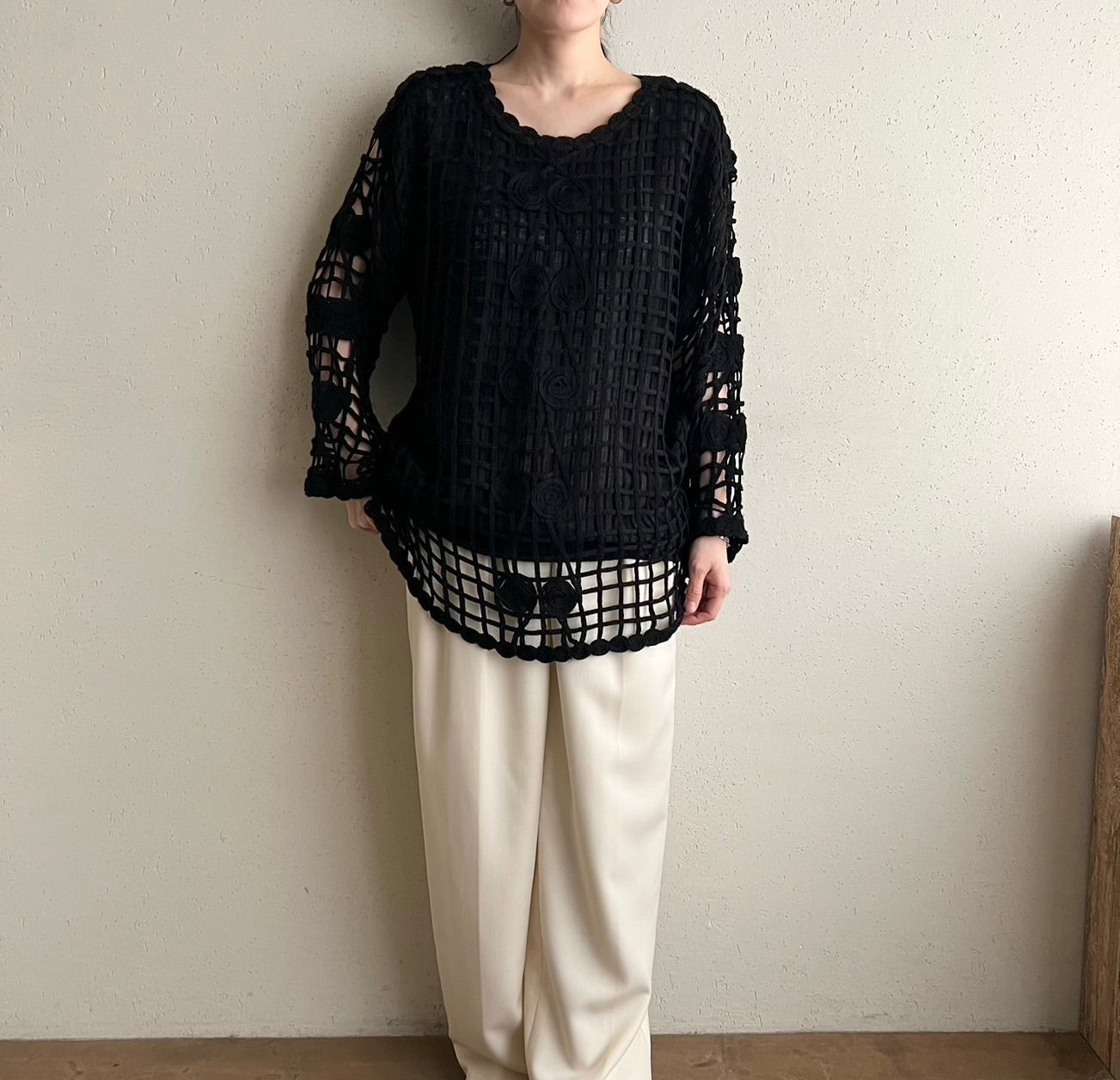 Black Design Top