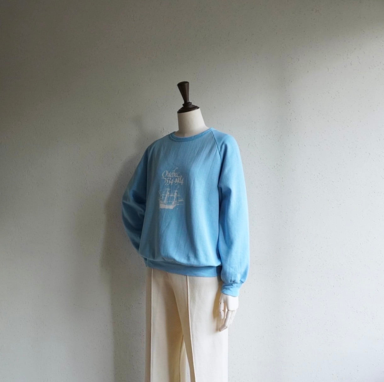 80s Printed Sweater Made in Canada