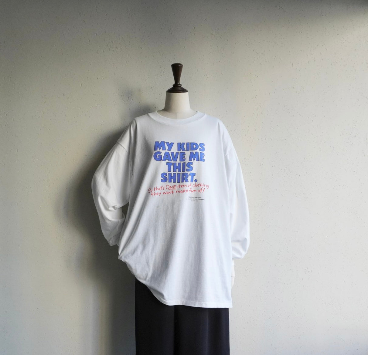 90s Printed Long Sleeves T-shirt