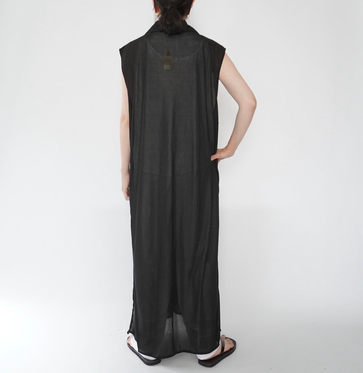 90s Sheer Maxi Robe