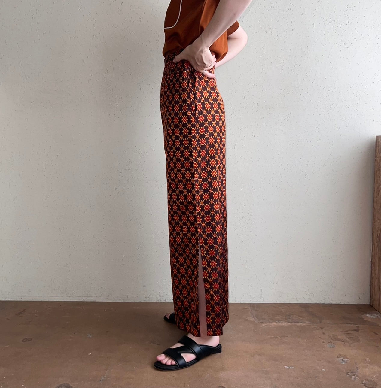 80s Pattern Skirt