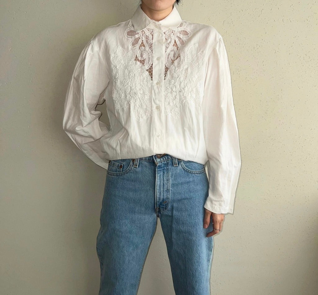 90s Lace Blouse