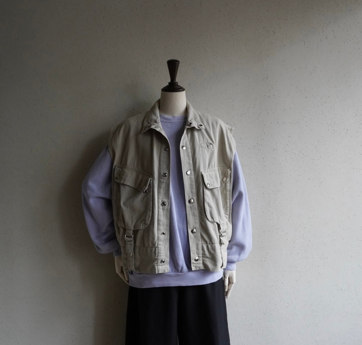 90s Design Cotton Vest