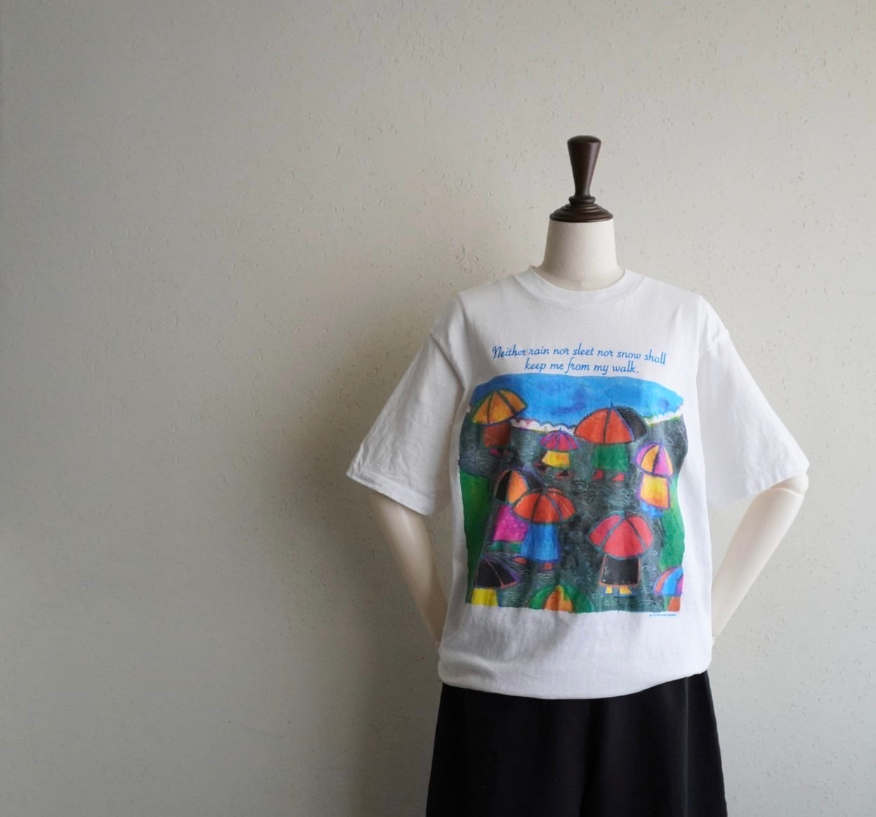 90s Printed T-shirt Made in USA