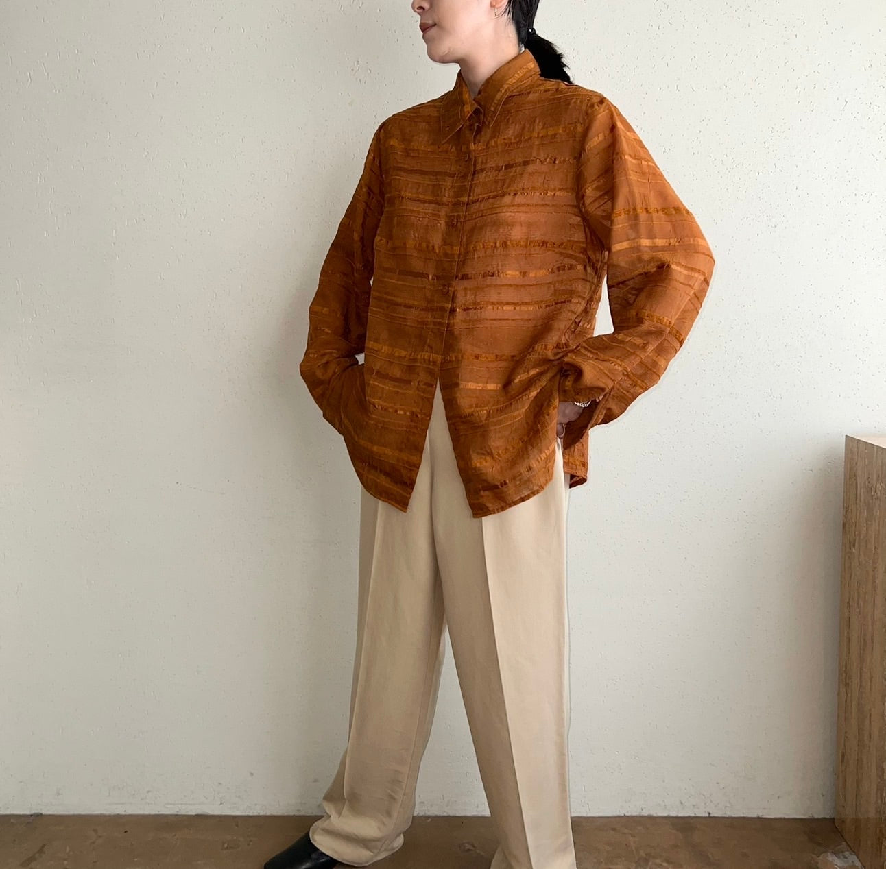 90s Sheer Shirt