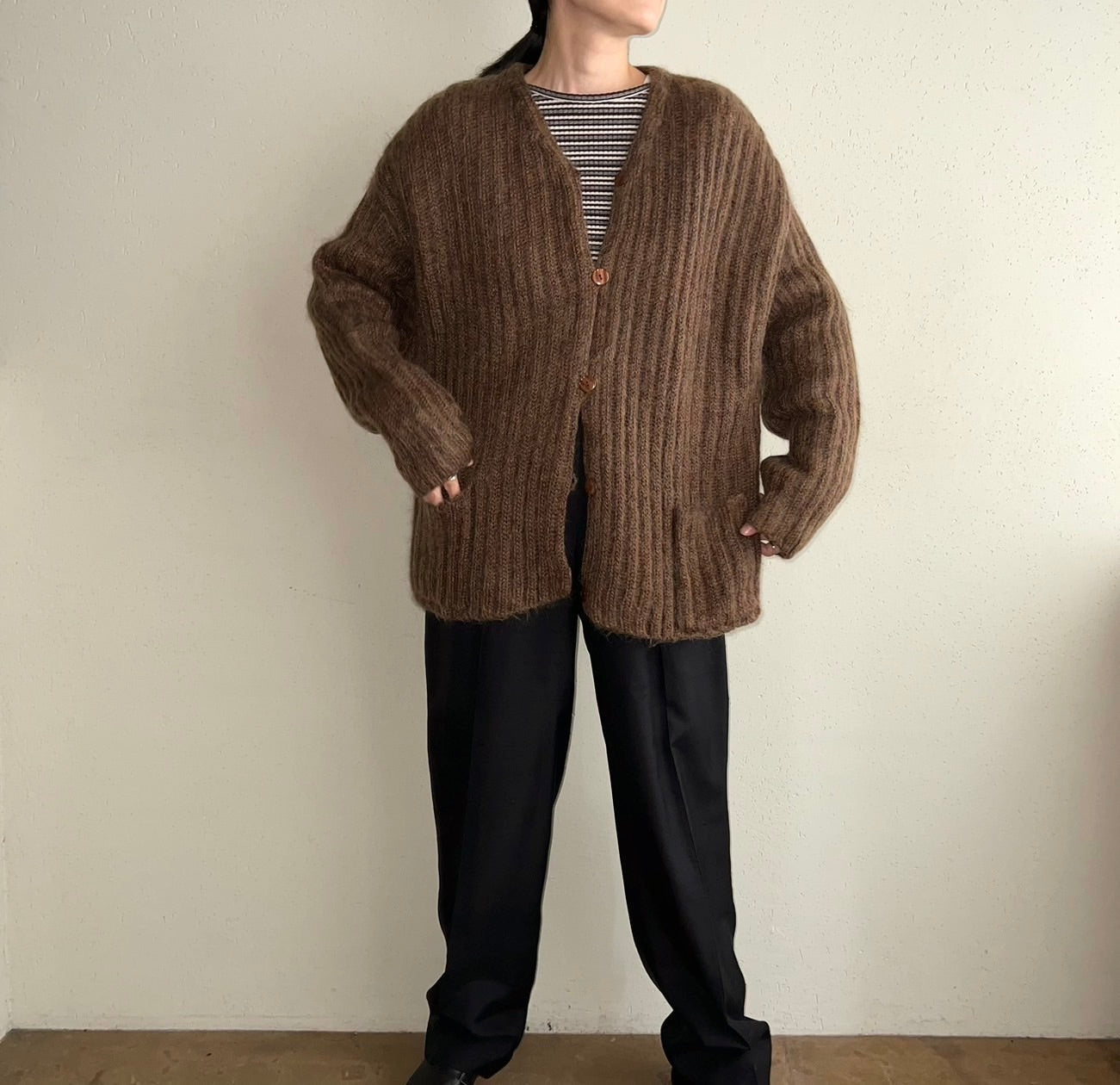 90s Mohair Knit Cardigan