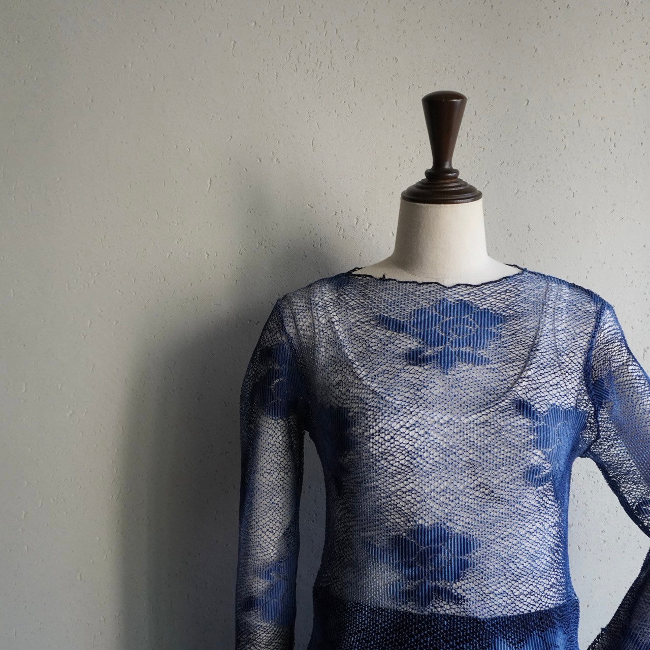 Mesh Blue Top