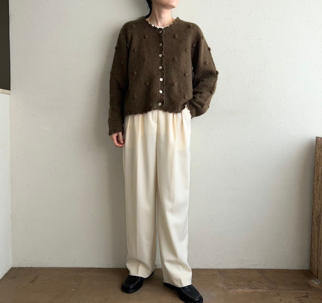 90s Design Knit Cardigan