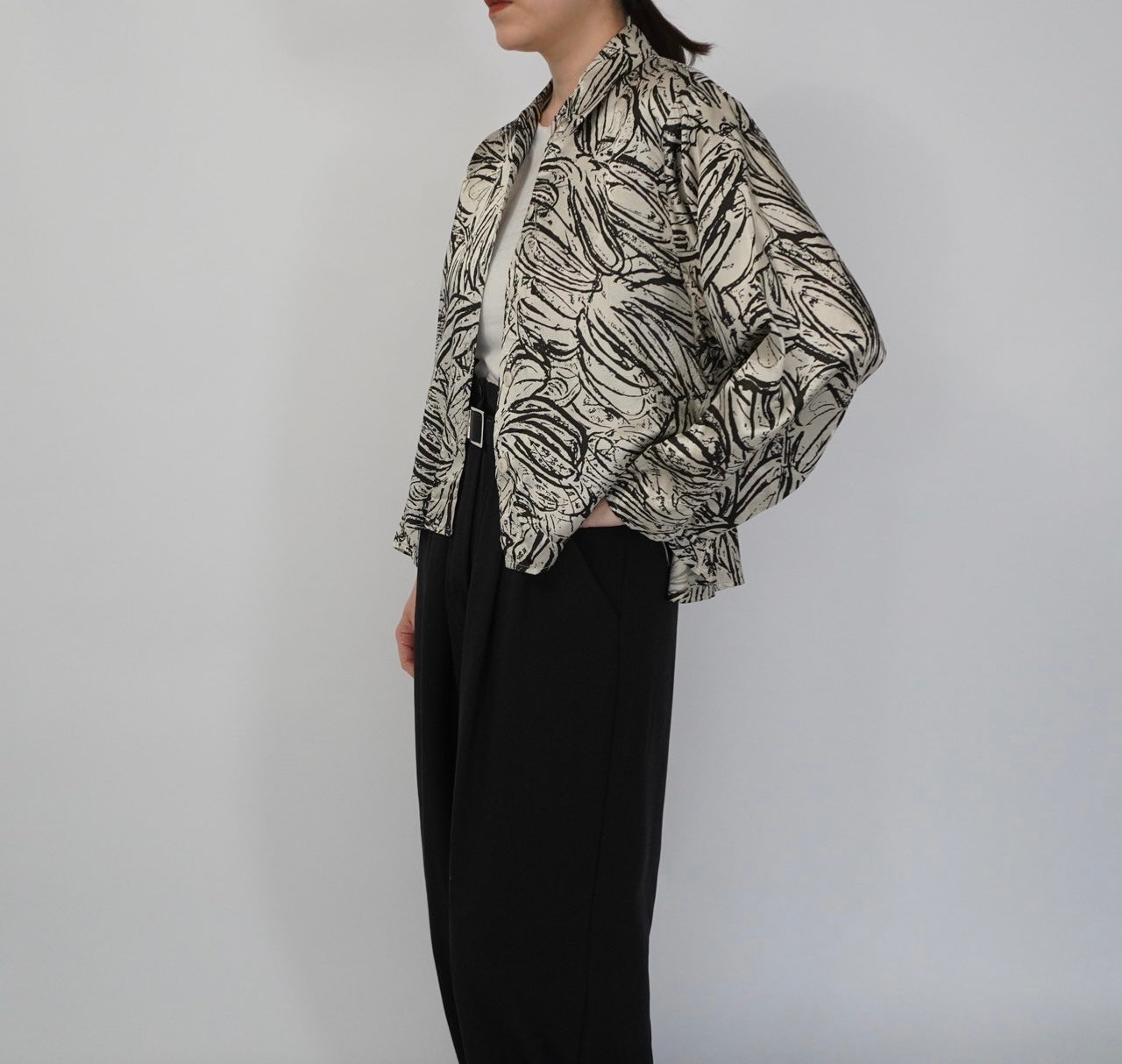 80s Pattern Shirt Made in USA