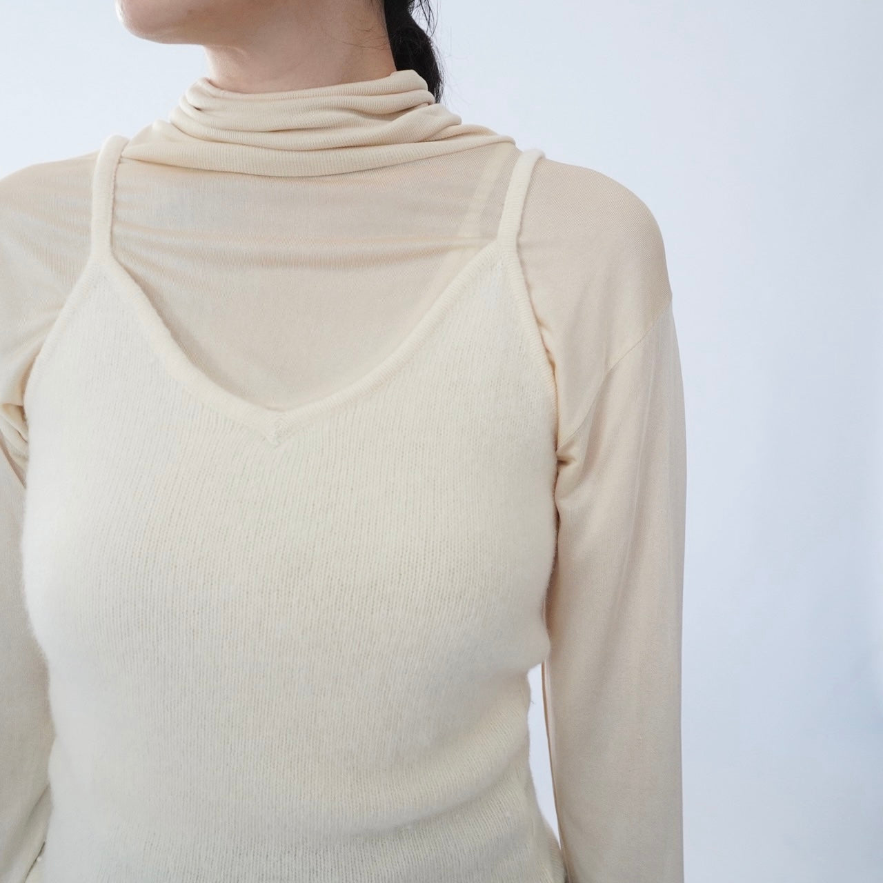 90s Angora Knit Camisole Top