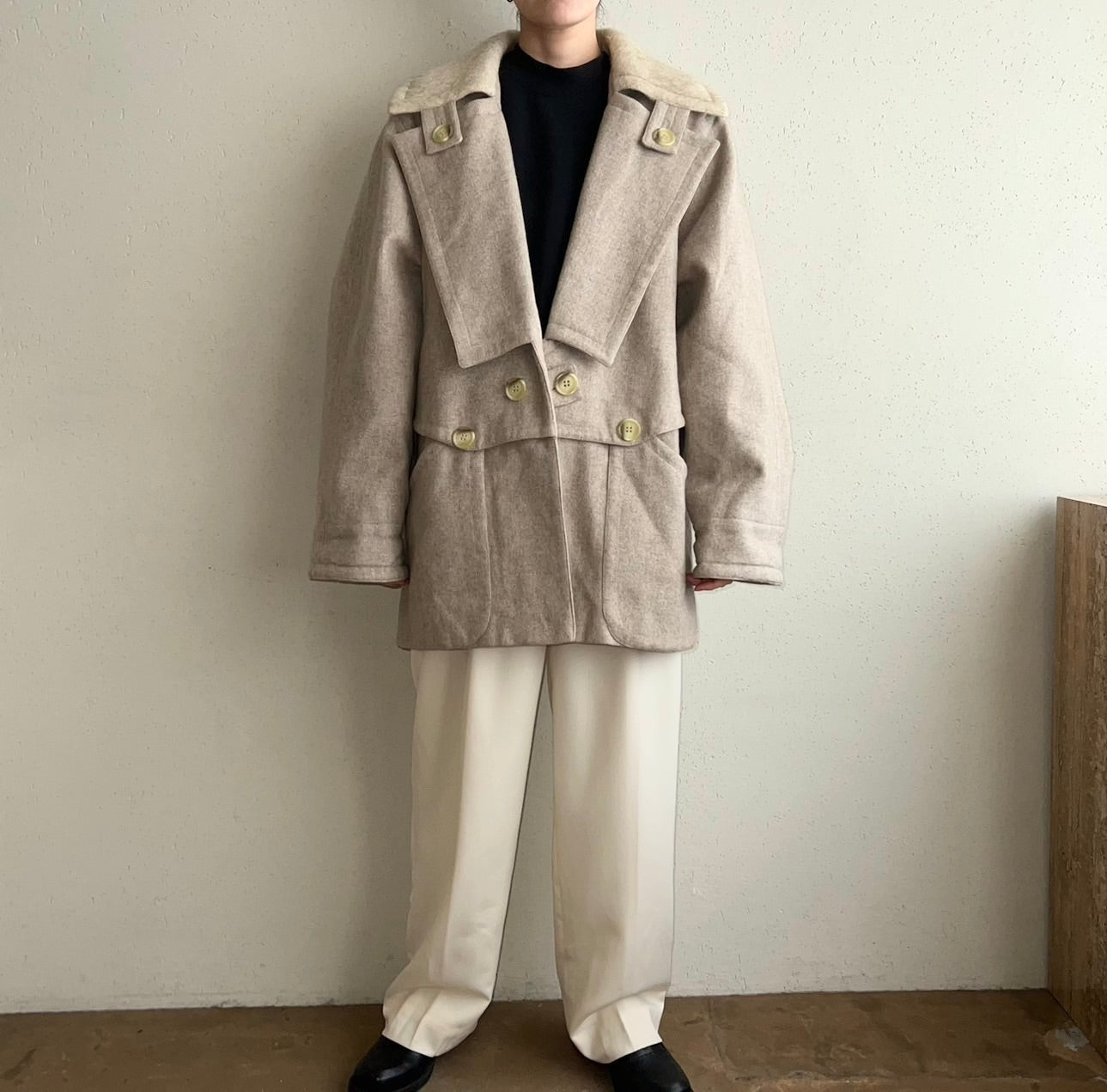 80s Wool Jacket Made in Italy