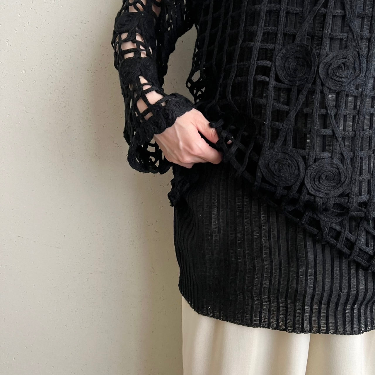 Black Design Top