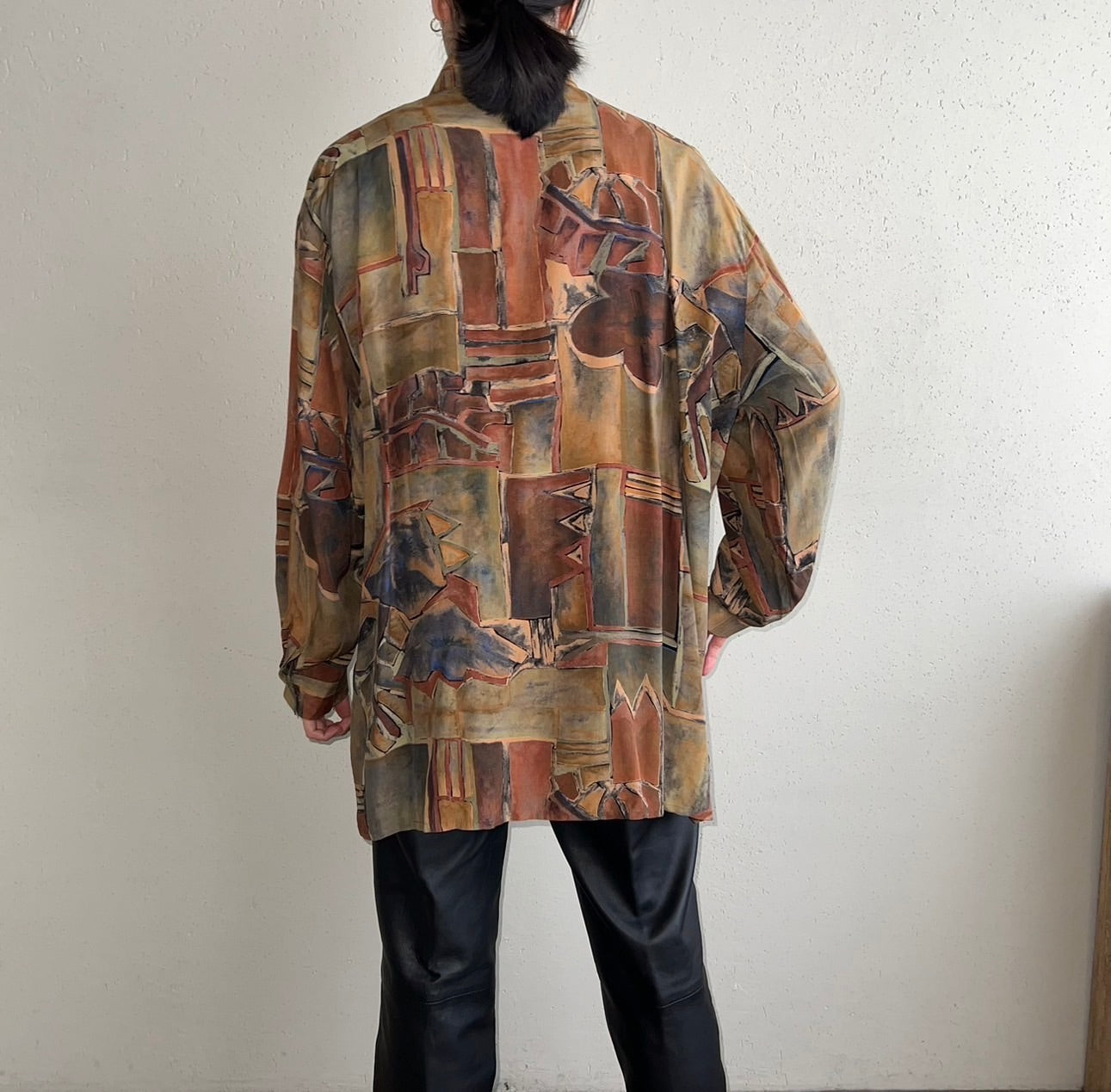 90s EURO Pattern Shirt