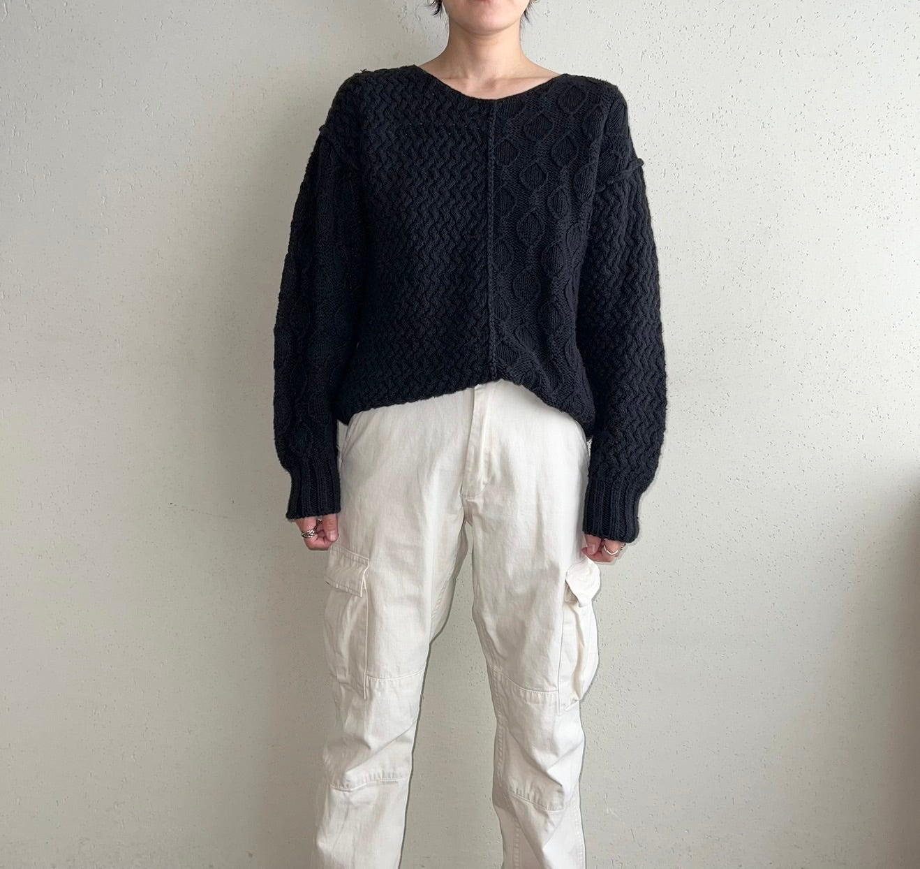 90s Hand Knit Top