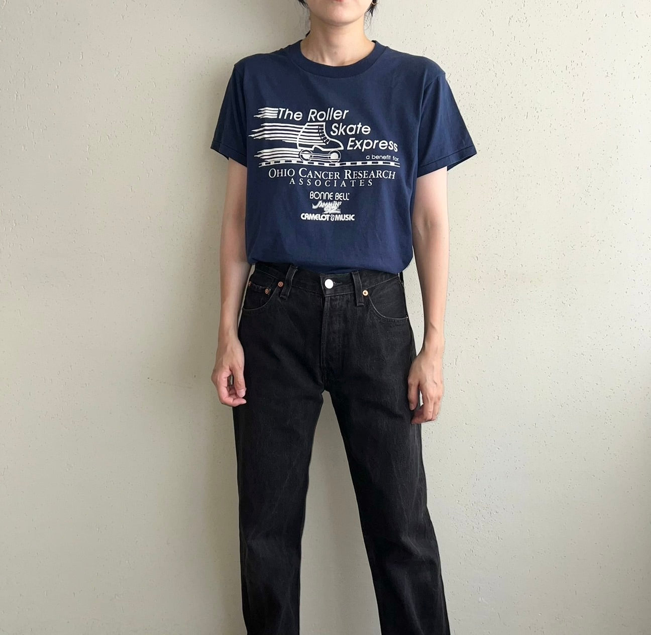 80s Printed T-shirt Made in USA