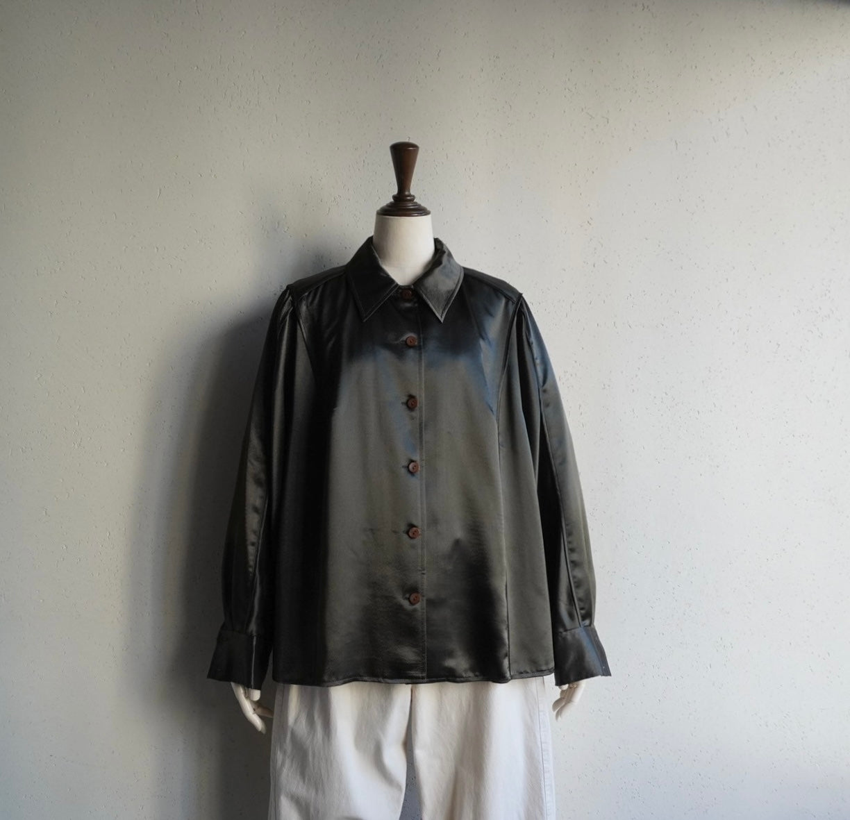 90s "harve benard" Shiny Shirt