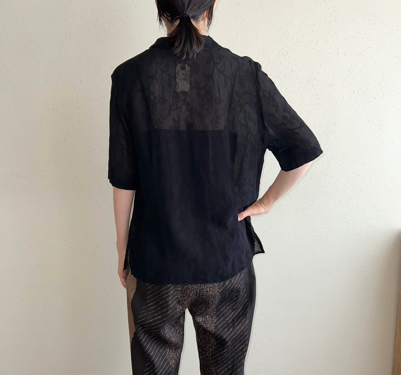 90s EURO Sheer Shirt